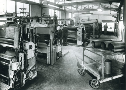 Wikkelmachine uit 1965